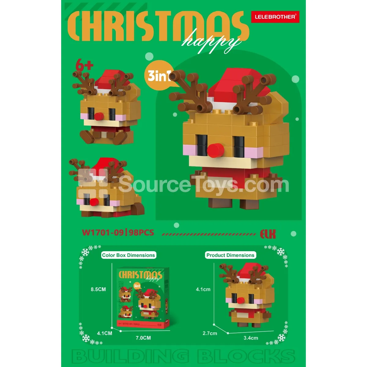 Reindeer 98-Piece Set Reindeer 98-Piece Set