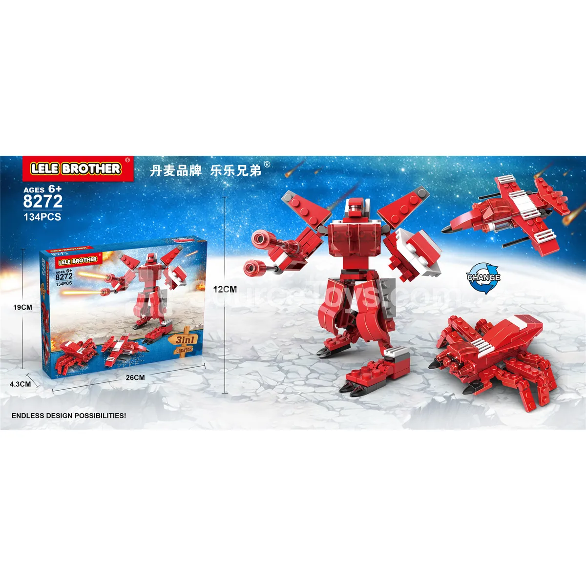 Red Spider 3-in-1 Action Figure Red Spider 3-in-1 Action Figure