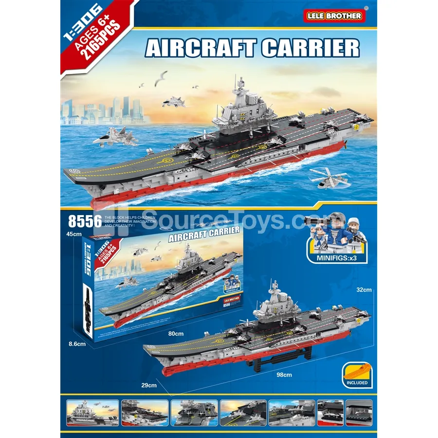 Aircraft Carrier 1m 2165pcs Building Blocks Aircraft Carrier 1m 2165pcs Building Blocks