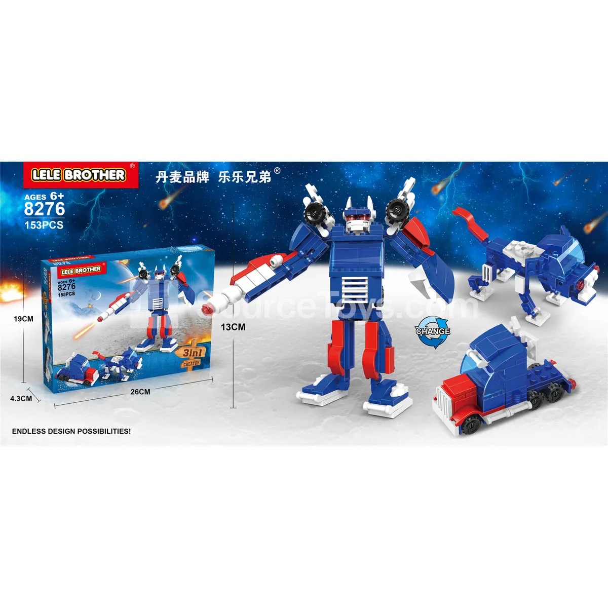 3-in-1 Action Figure 3-in-1 Action Figure