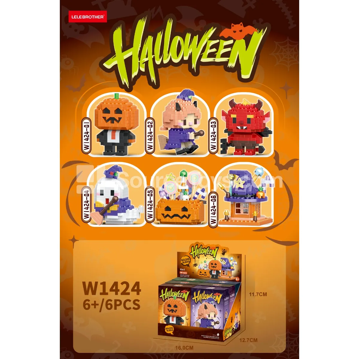 Halloween Display Box 1 (6-in-1) Halloween Display Box 1 (6-in-1)