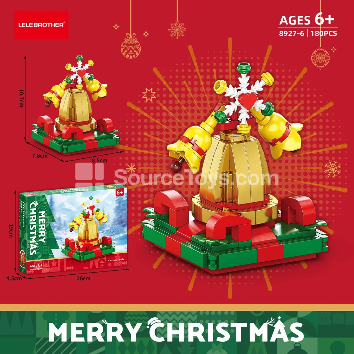 Jingle Bell 180 Pcs Jingle Bell 180 Pcs