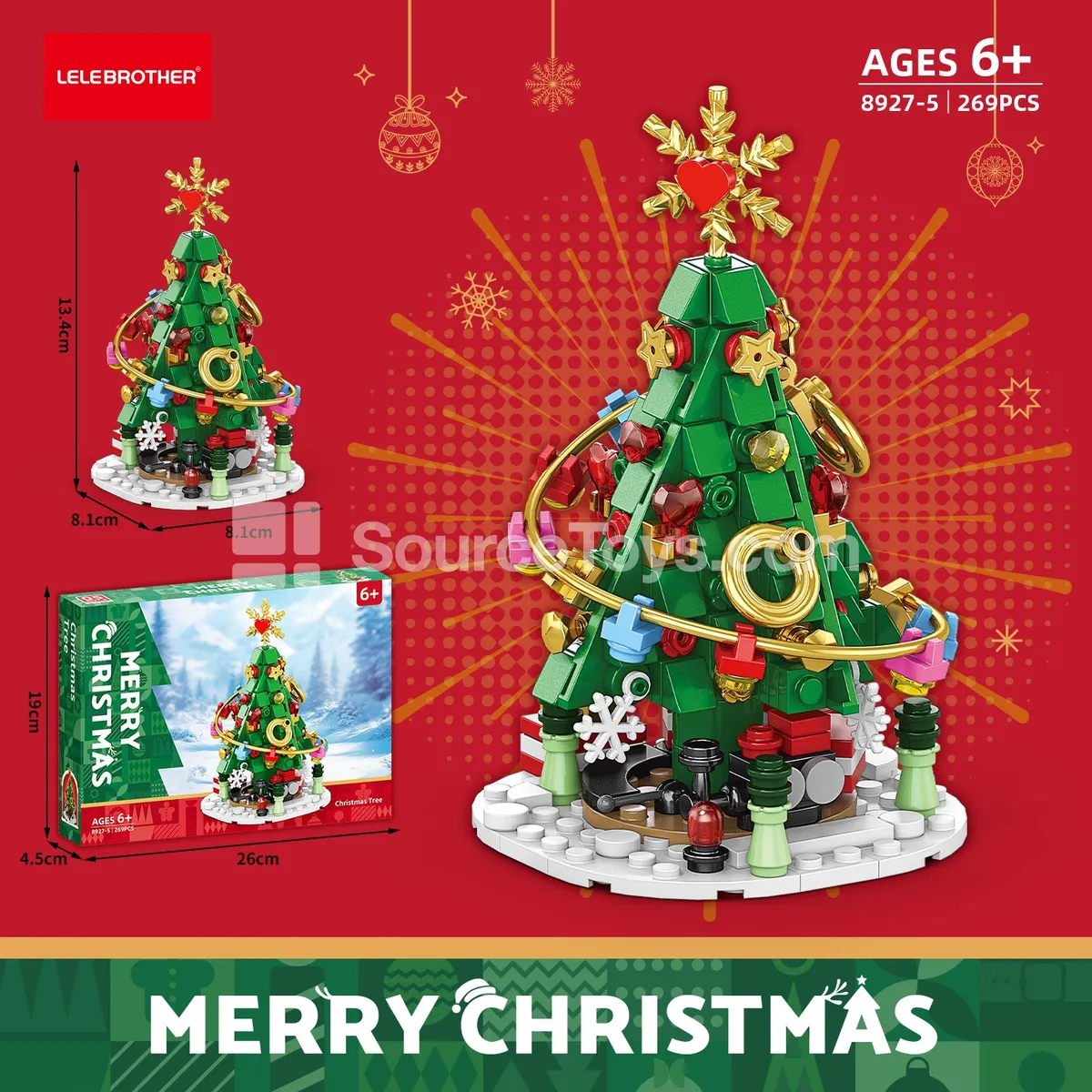 Christmas Tree 269PCS Building Blocks Christmas Tree 269PCS Building Blocks