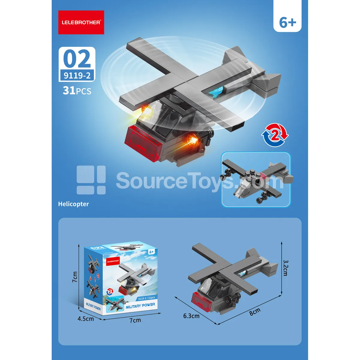 Helicopter 31pcs