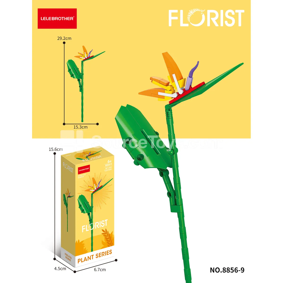 Bird of Paradise 61PCS Bird of Paradise 61PCS