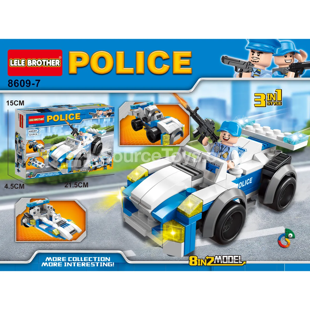 Patrol Police Set 121pcs Patrol Police Set 121pcs