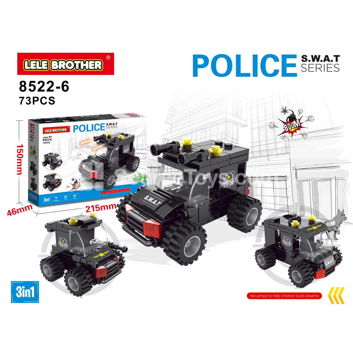 Black Eagle Dragon Police Figure Black Eagle Dragon Police Figure