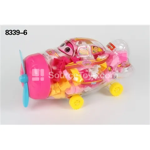 Girls Series Airplane Building Blocks Girls Series Airplane Building Blocks