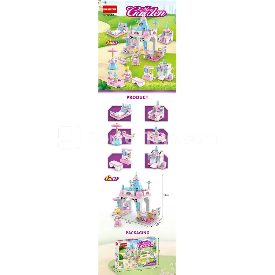 131pcs 6-in-1 Building Blocks Set 131pcs 6-in-1 Building Blocks Set
