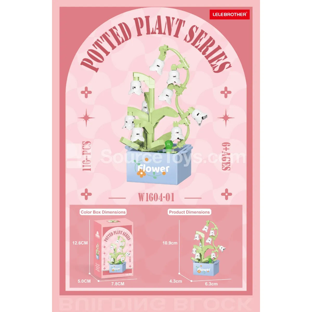 Lily of the Valley 116PCS Building Blocks