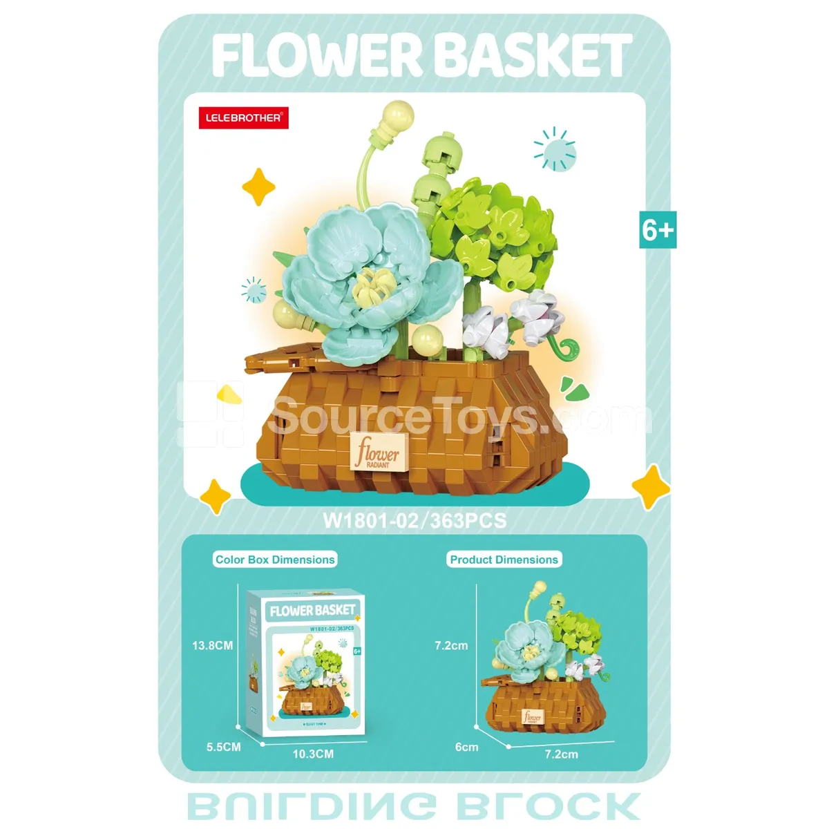 Serene Time 363PCS Building Blocks Set
