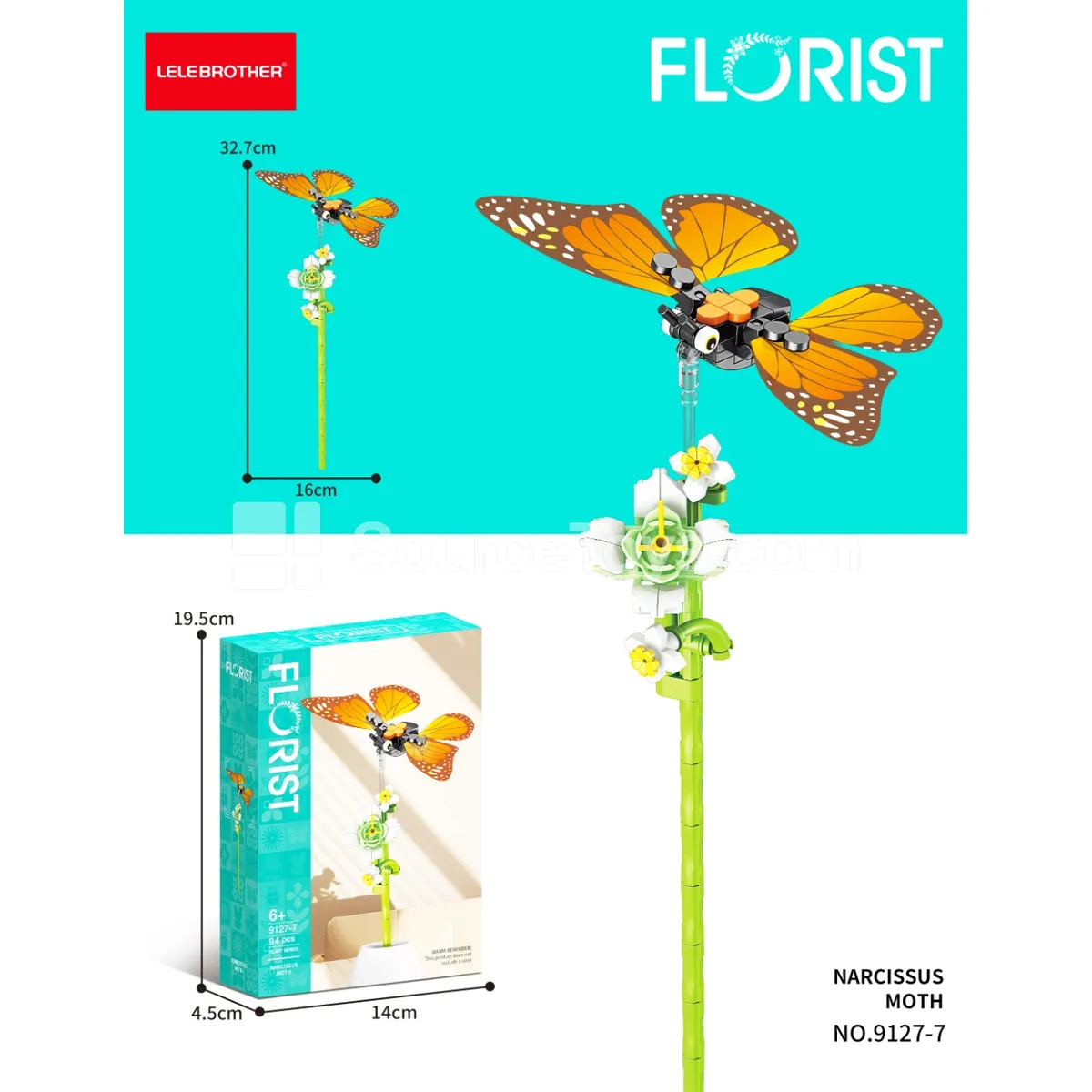 Narcissus Moth 94-Piece Set Narcissus Moth 94-Piece Set