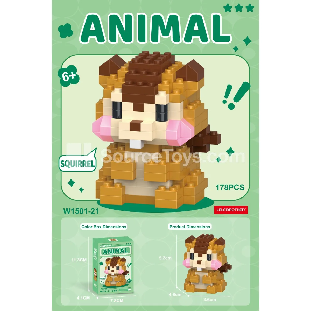Vinyl Squirrel Figure 178pcs Vinyl Squirrel Figure 178pcs