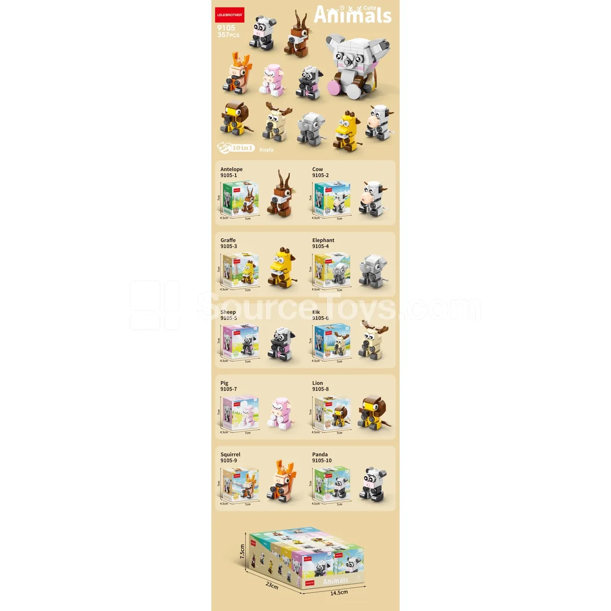 Fun Pet 357PCS Building Set Fun Pet 357PCS Building Set