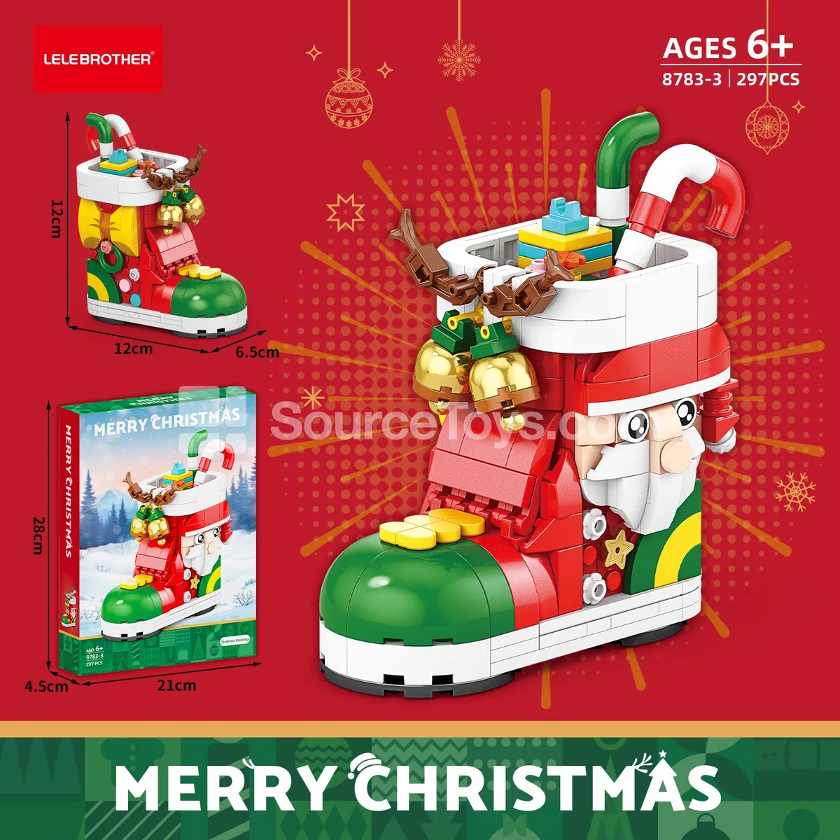 Christmas Stocking 297PCS Christmas Stocking 297PCS
