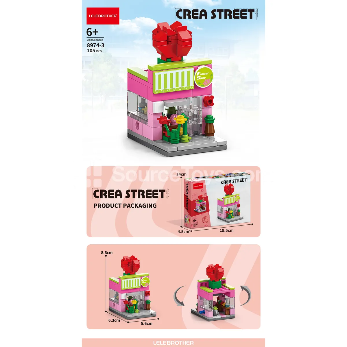 Flower Shop 105pcs Flower Shop 105pcs