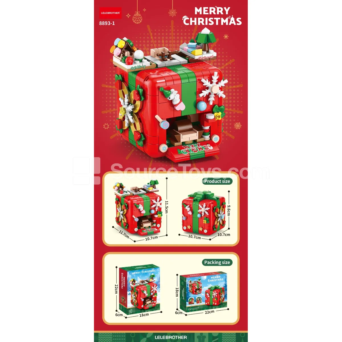 Christmas Mechanism Box 527pcs Christmas Mechanism Box 527pcs