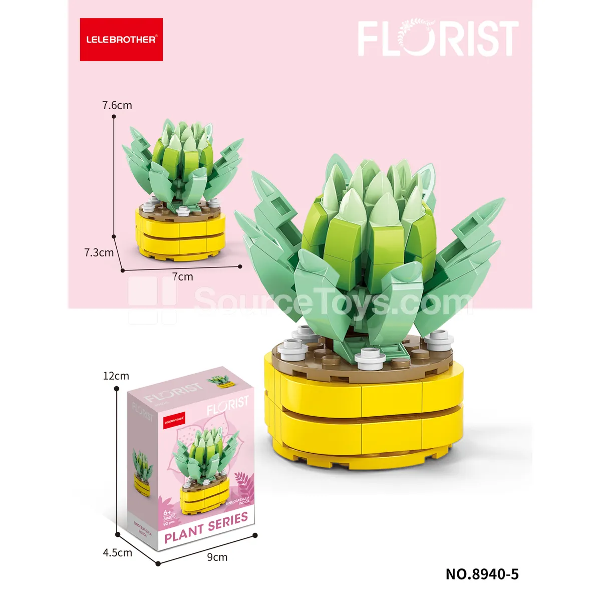 Sedum 92PCS Building Blocks Sedum 92PCS Building Blocks