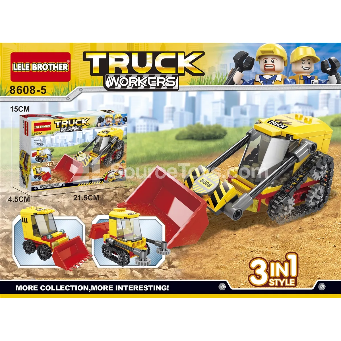 Construction Vehicle Series 126 PCS Construction Vehicle Series 126 PCS