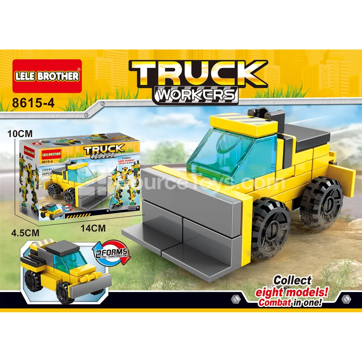 Construction Series Bulldozer 40pcs Construction Series Bulldozer 40pcs