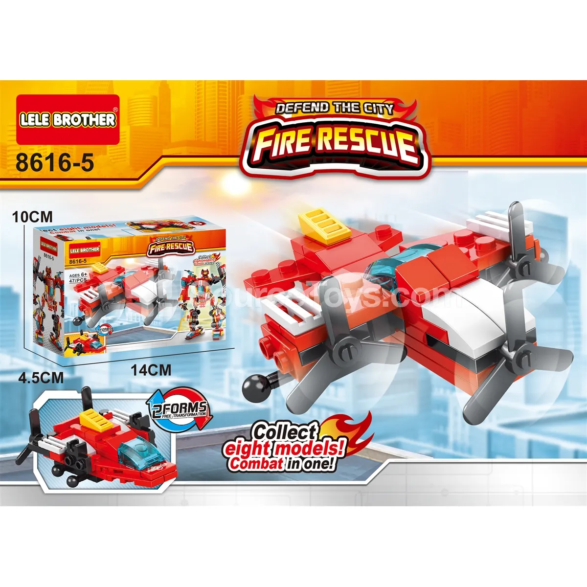 Fire Series Hurricane Helicopter 47pcs Fire Series Hurricane Helicopter 47pcs