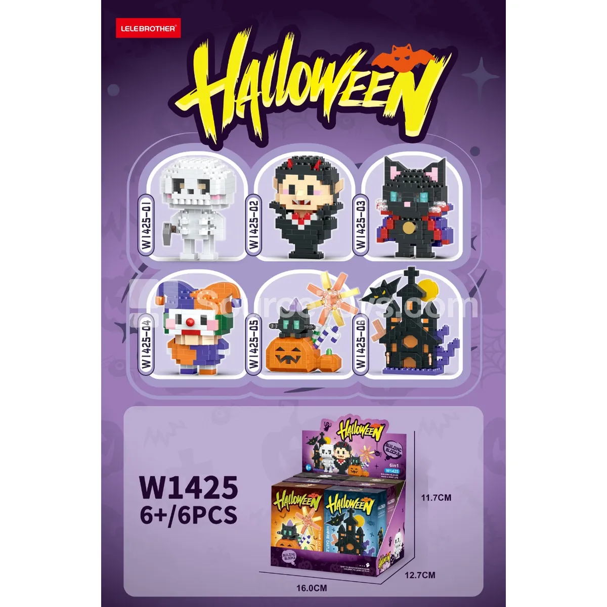 Halloween Display Box 2 (6-in-1) Halloween Display Box 2 (6-in-1)