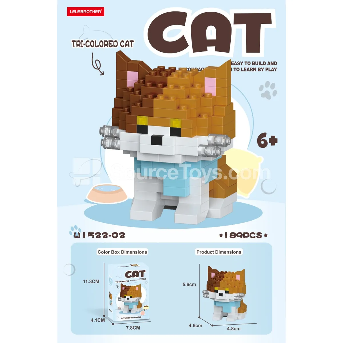 Calico Cat 189PCS Budget Bulk Toy Set Calico Cat 189PCS Budget Bulk Toy Set