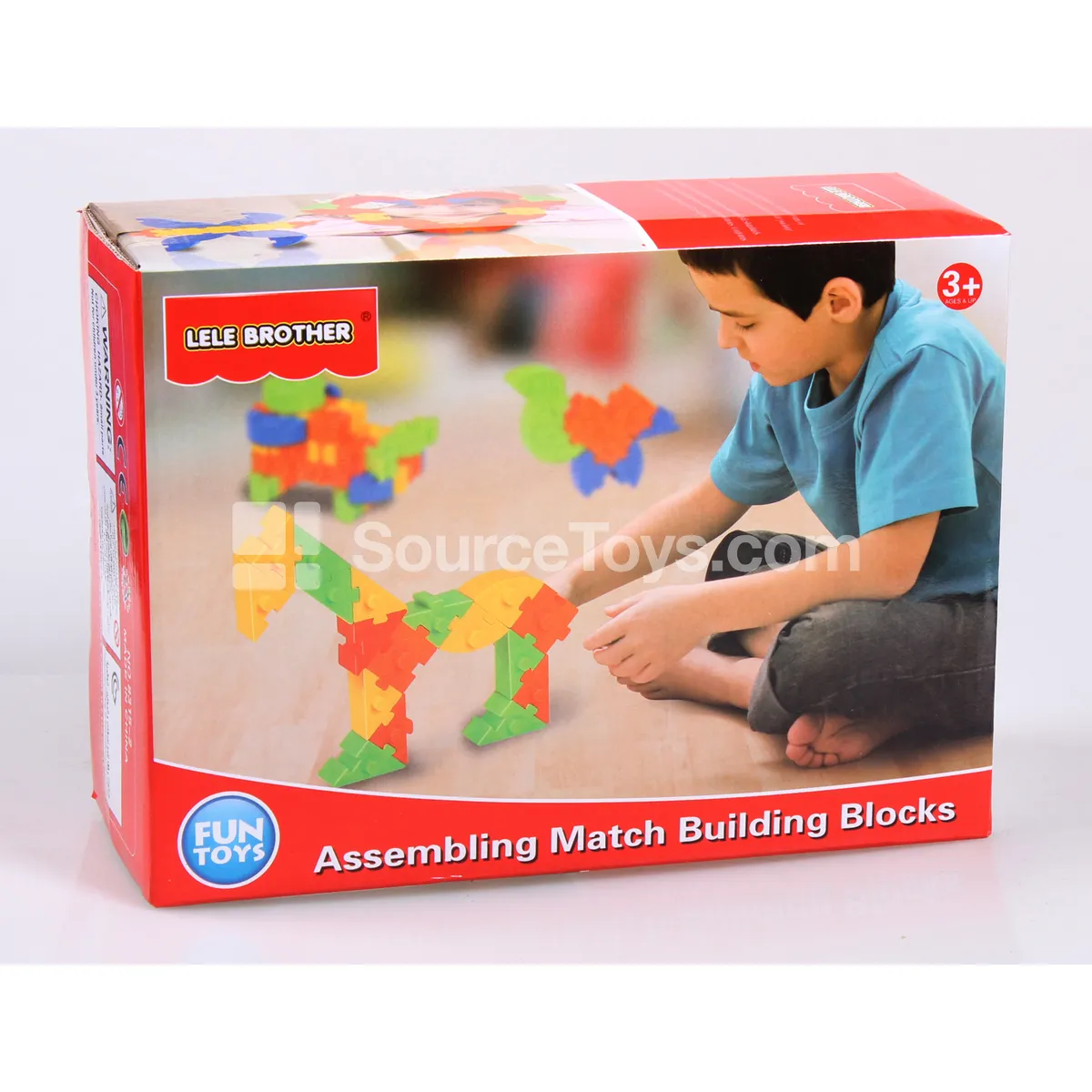 Side-Connect Triangle Building Blocks, Assorted Colors, 300g, ~80pcs Side-Connect Triangle Building Blocks, Assorted Colors, 300g, ~80pcs