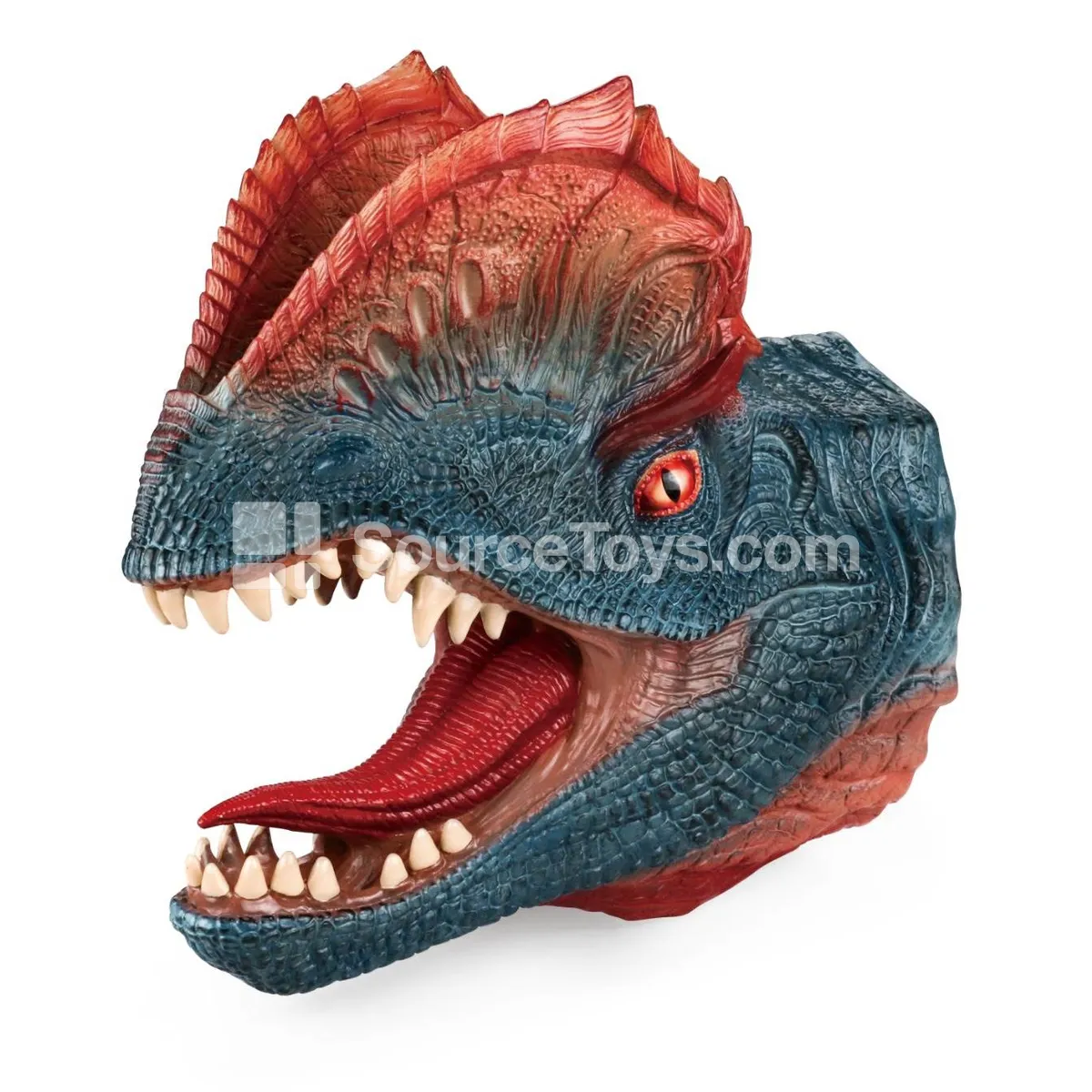 Dilophosaurus Hand Puppet Head Dilophosaurus Hand Puppet Head