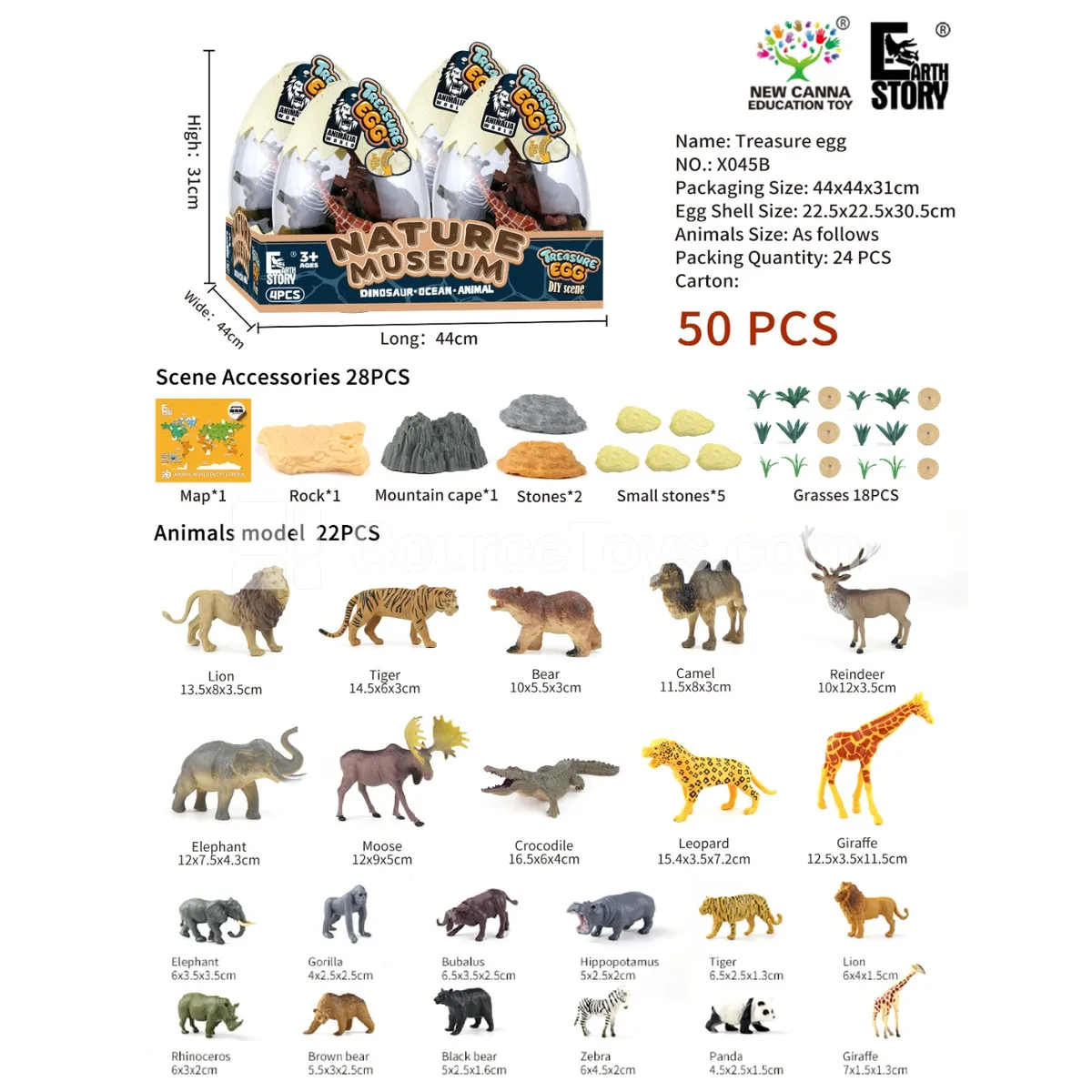 Animal Egg Bucket (Large)