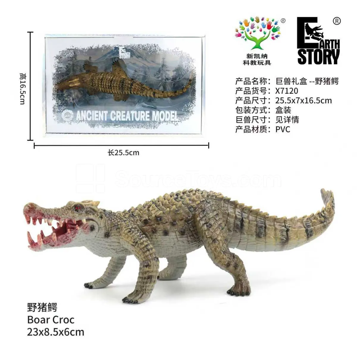 Wild Boar Crocodile Vinyl Figure Wild Boar Crocodile Vinyl Figure