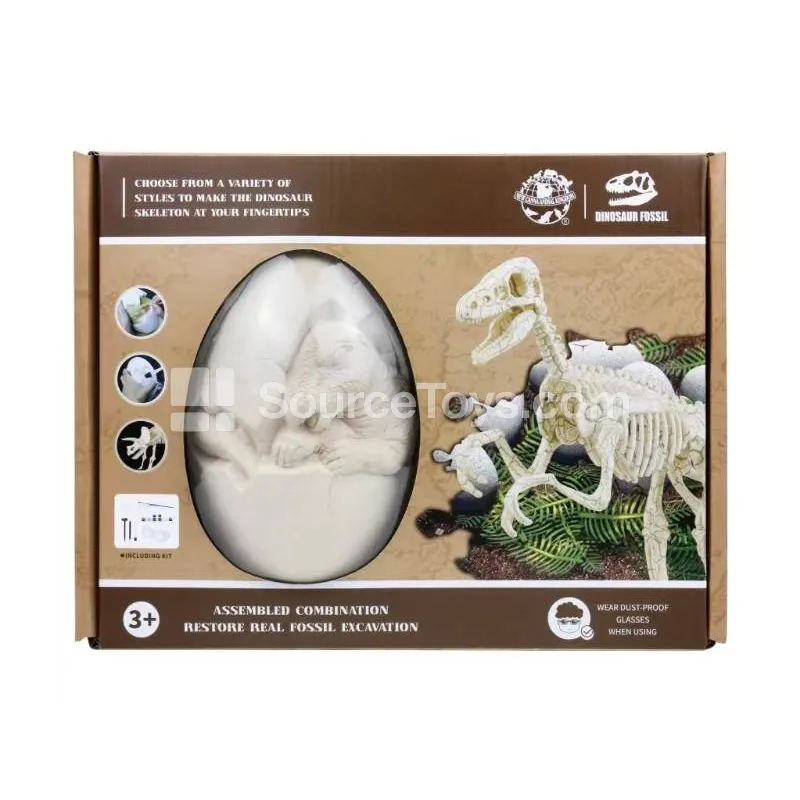 DIY Stegosaurus Fossil Dig Kit