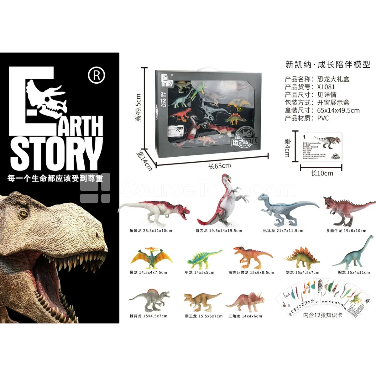 Dinosaur Gift Box B