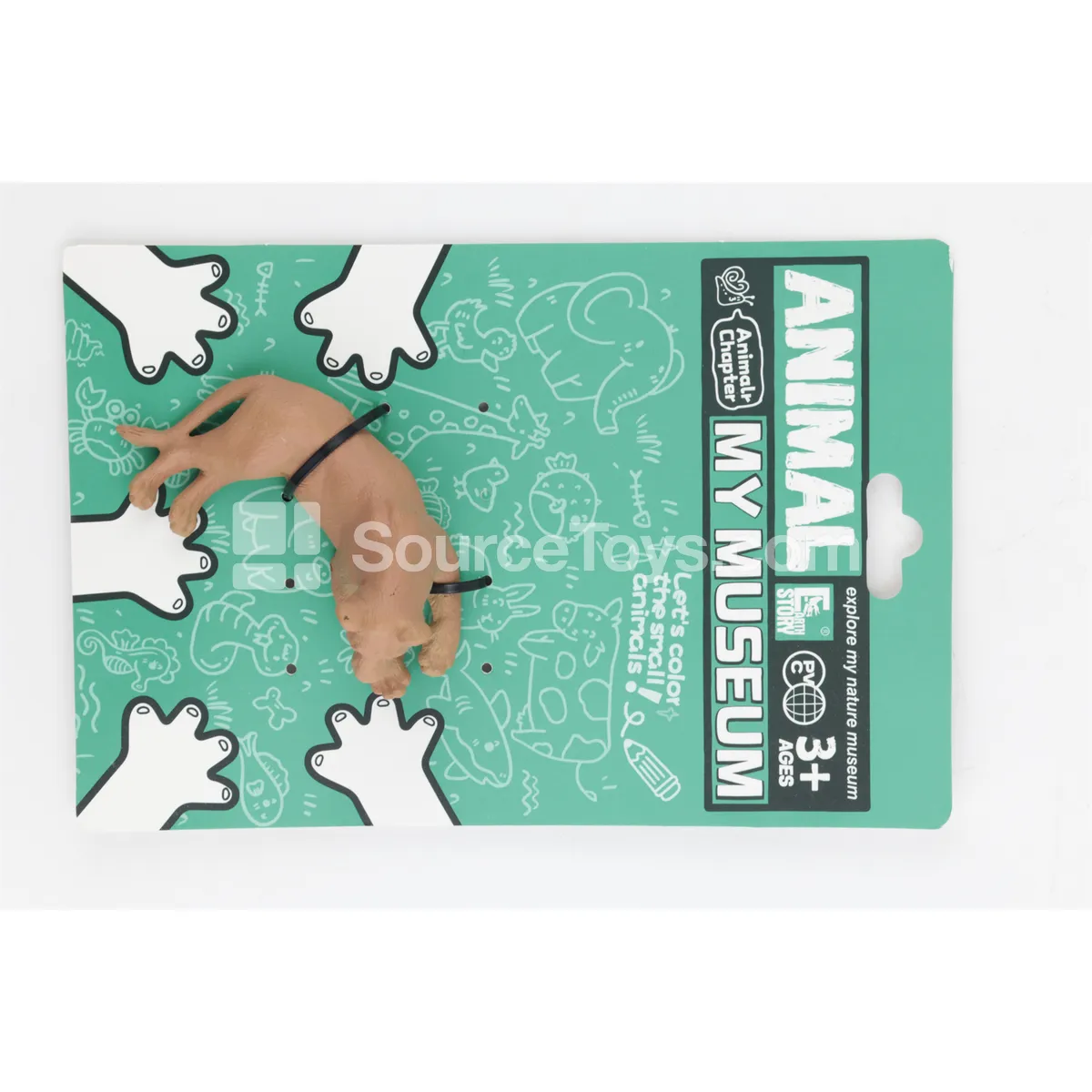 5-inch Lying Lioness Vinyl Figure (Tie Board) 5-inch Lying Lioness Vinyl Figure (Tie Board)