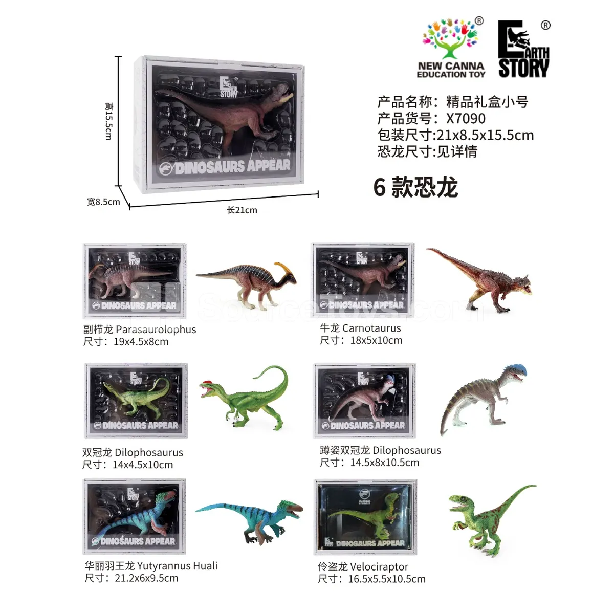 Deluxe Dinosaur Gift Box Small