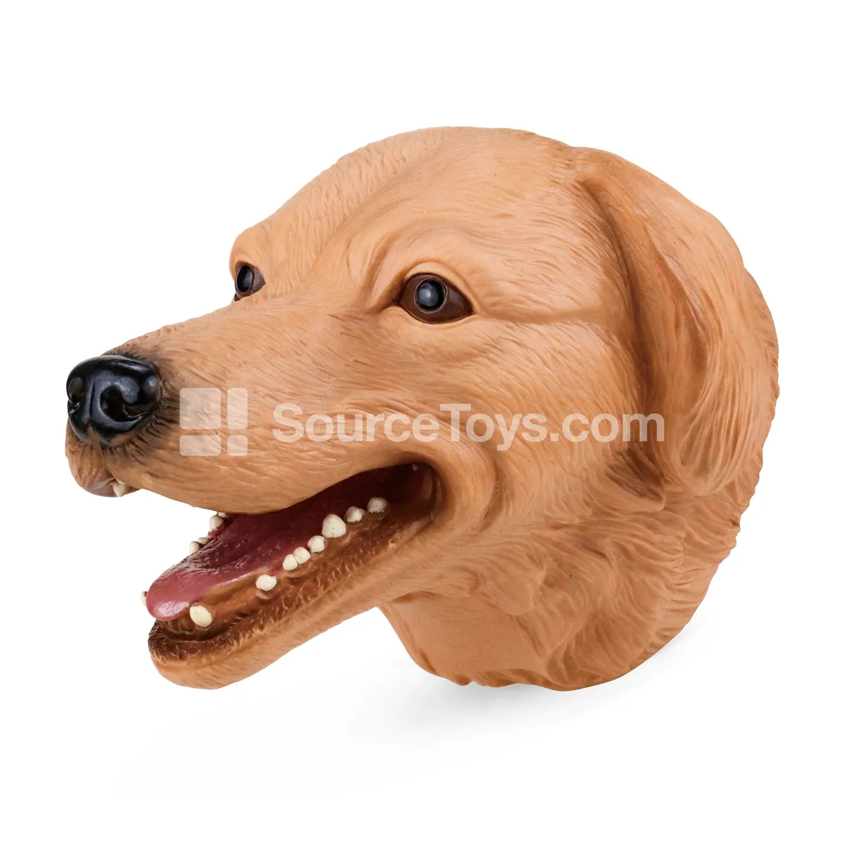 8-inch Labrador Retriever Puppet Head (Yellow/Black) 8-inch Labrador Retriever Puppet Head (Yellow/Black)