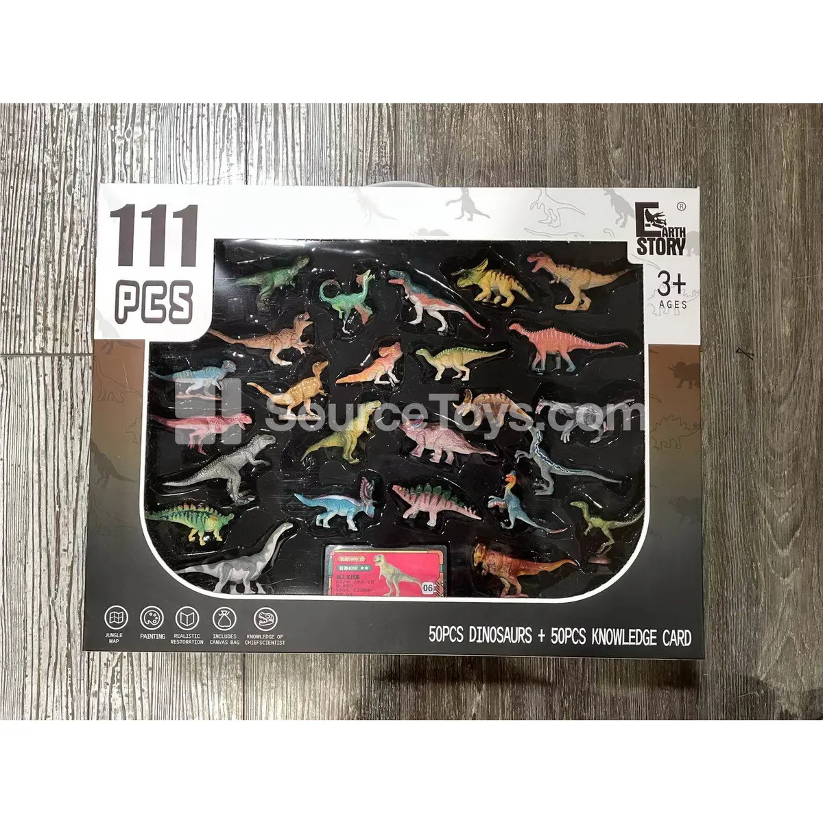 50-Piece Dinosaur Toy Set 50-Piece Dinosaur Toy Set