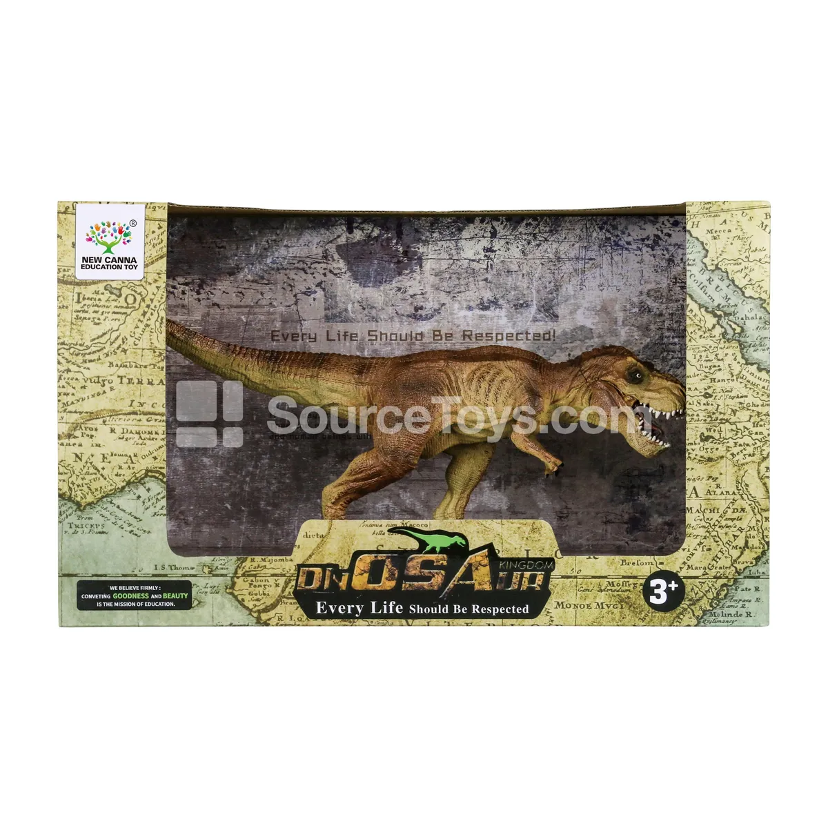 Walking Tyrannosaurus Rex (Brown/Green)