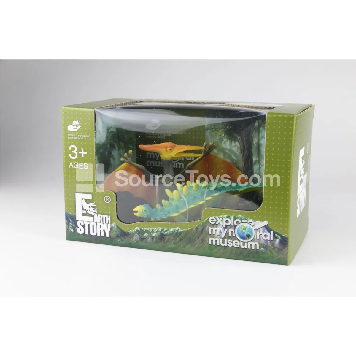 Dinosaur Set: Two Armored Dinosaurs + Pterosaur Dinosaur Set: Two Armored Dinosaurs + Pterosaur