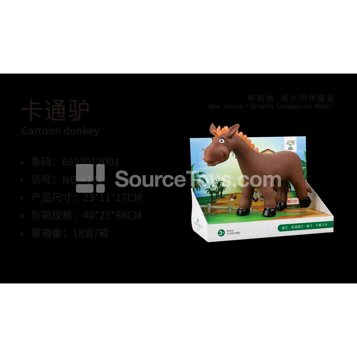 Cartoon Donkey Vinyl Figure Cartoon Donkey Vinyl Figure
