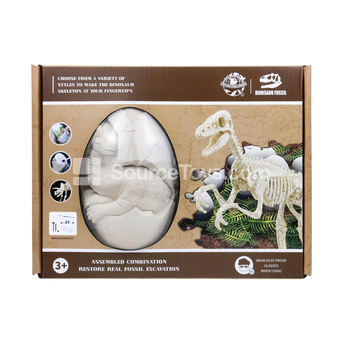 DIY Apatosaurus Fossil Egg Excavation Kit