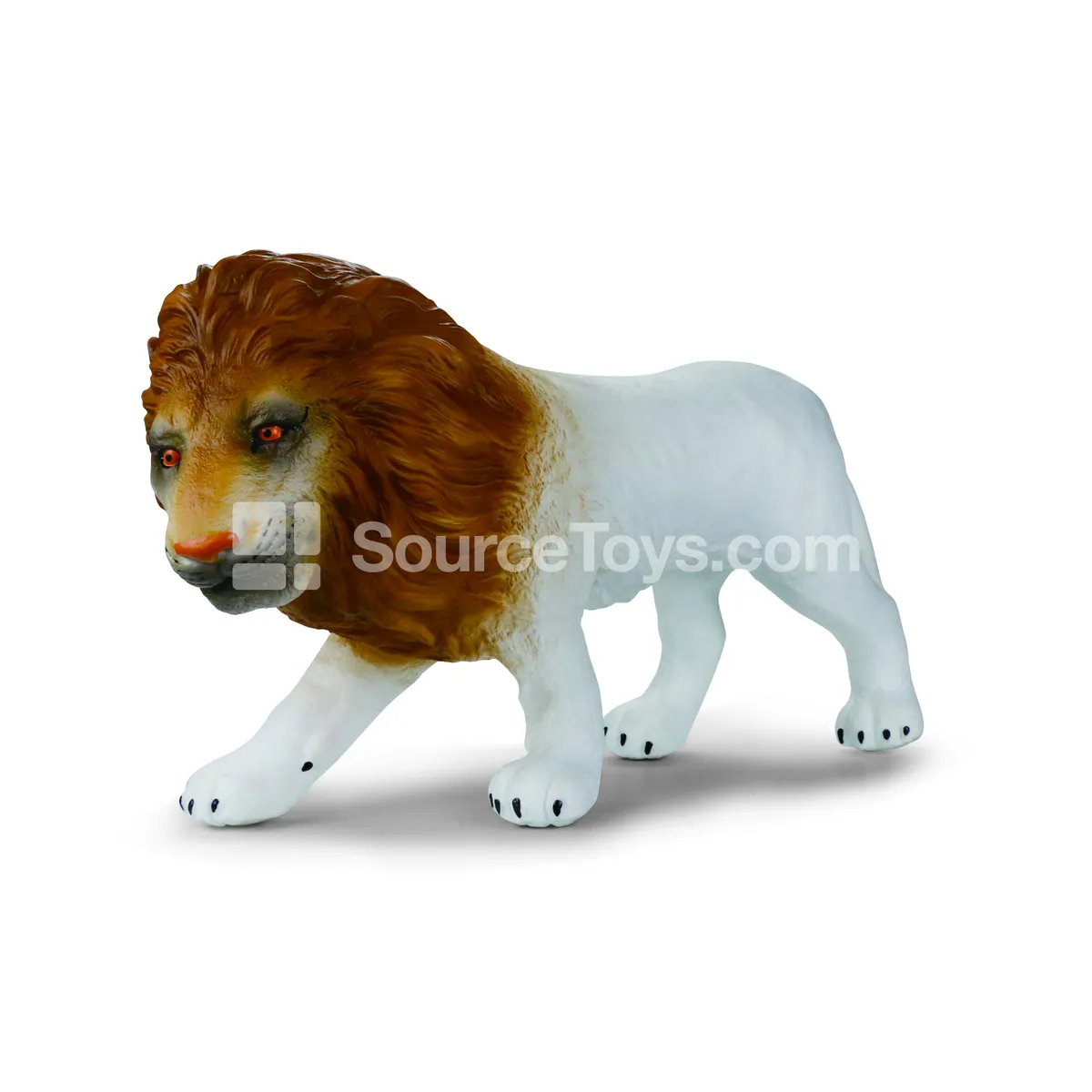 19-inch White Lion Plush