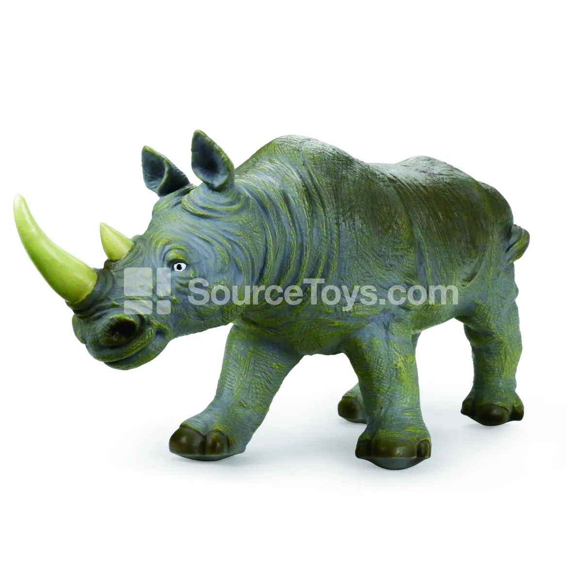 17-inch White Rhinoceros Vinyl Figure