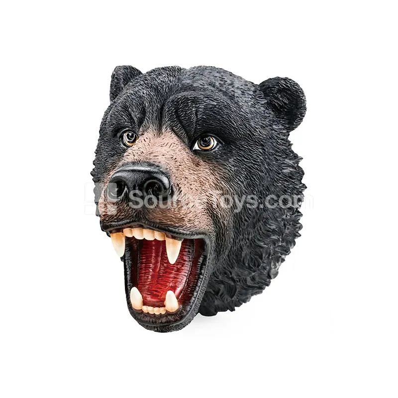 Black Bear Hand Puppet Head Black Bear Hand Puppet Head