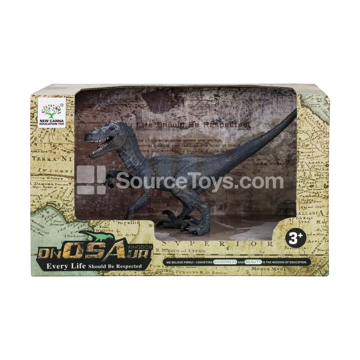 6-inch Velociraptor Dinosaur Figure 6-inch Velociraptor Dinosaur Figure