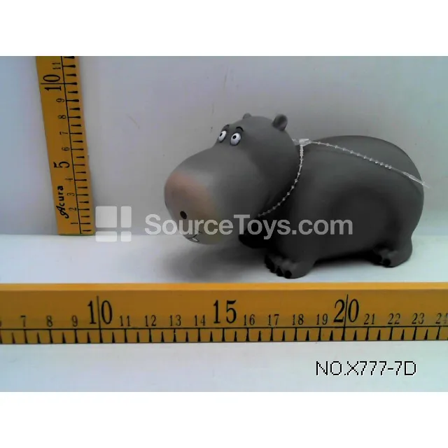 8 inch Cartoon Hippo 8 inch Cartoon Hippo
