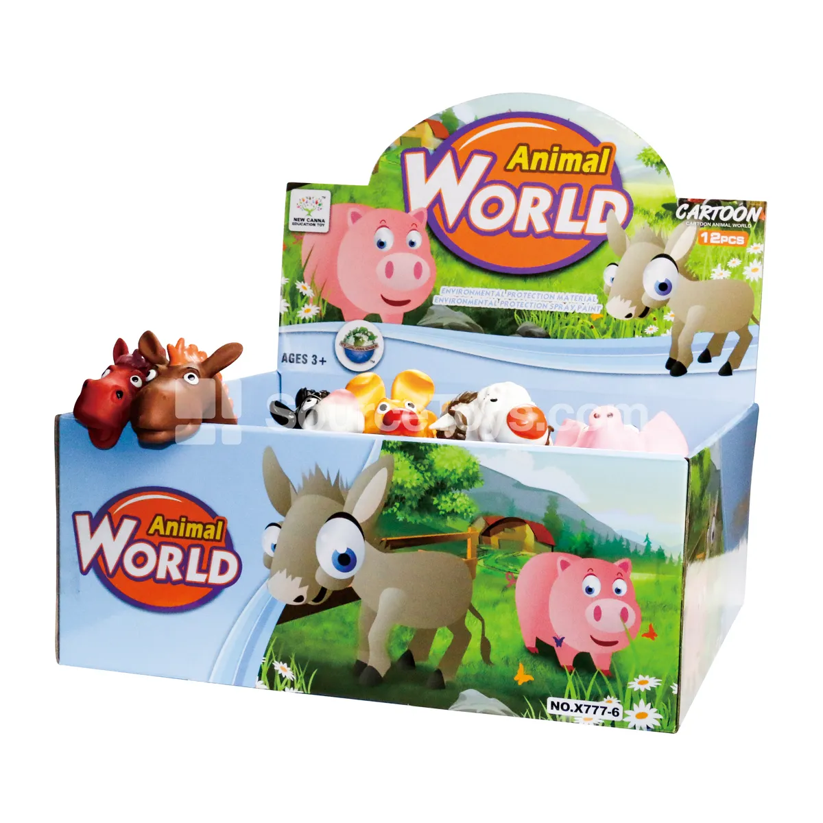 9-Inch Cartoon Animal 9-Inch Cartoon Animal