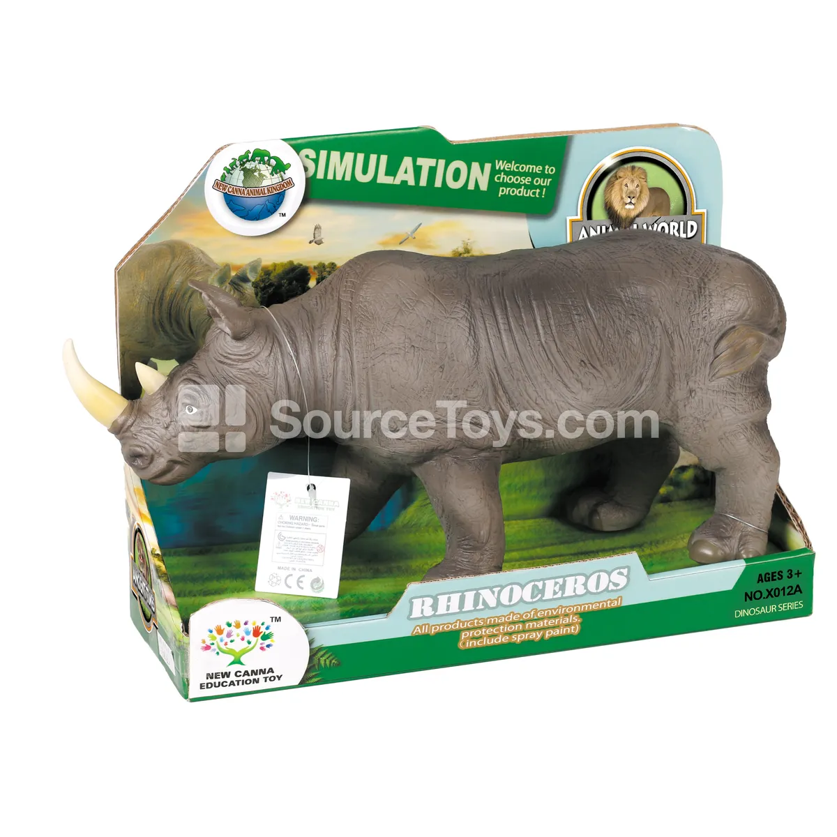 17-inch Black Rhino Vinyl Figure 17-inch Black Rhino Vinyl Figure