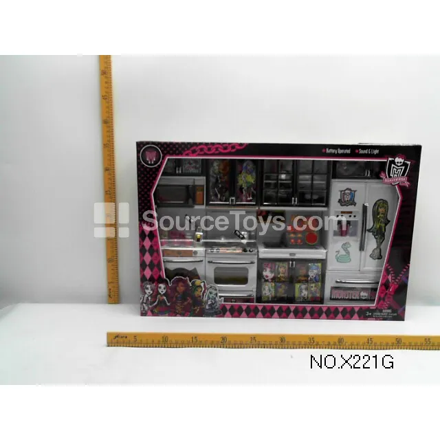 Monster High Kitchen Set (Unpainted) Monster High Kitchen Set (Unpainted)