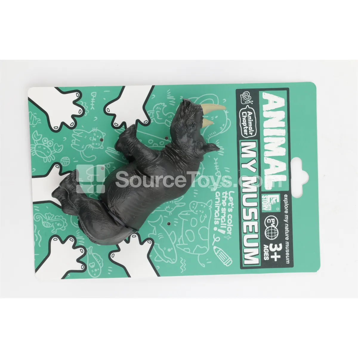 Vinyl Rhino Figure